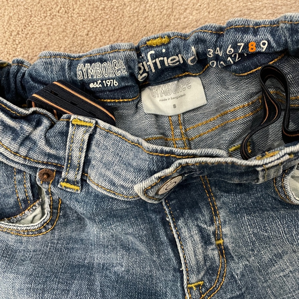 Rare lot cropped girls jeans - Picture 2 of 4